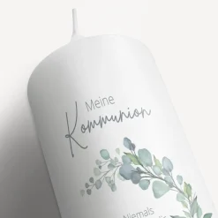 Kommunionkerze Naturell