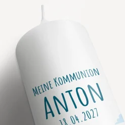Kommunionkerze Wal