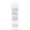 Konfirmationskerze Liebe Glaube Weisheit Mädchen