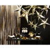 Lametta Vorhang gold metallic 90 cm x 250 cm