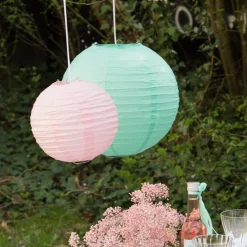 Lampion rosa Ø 20 cm