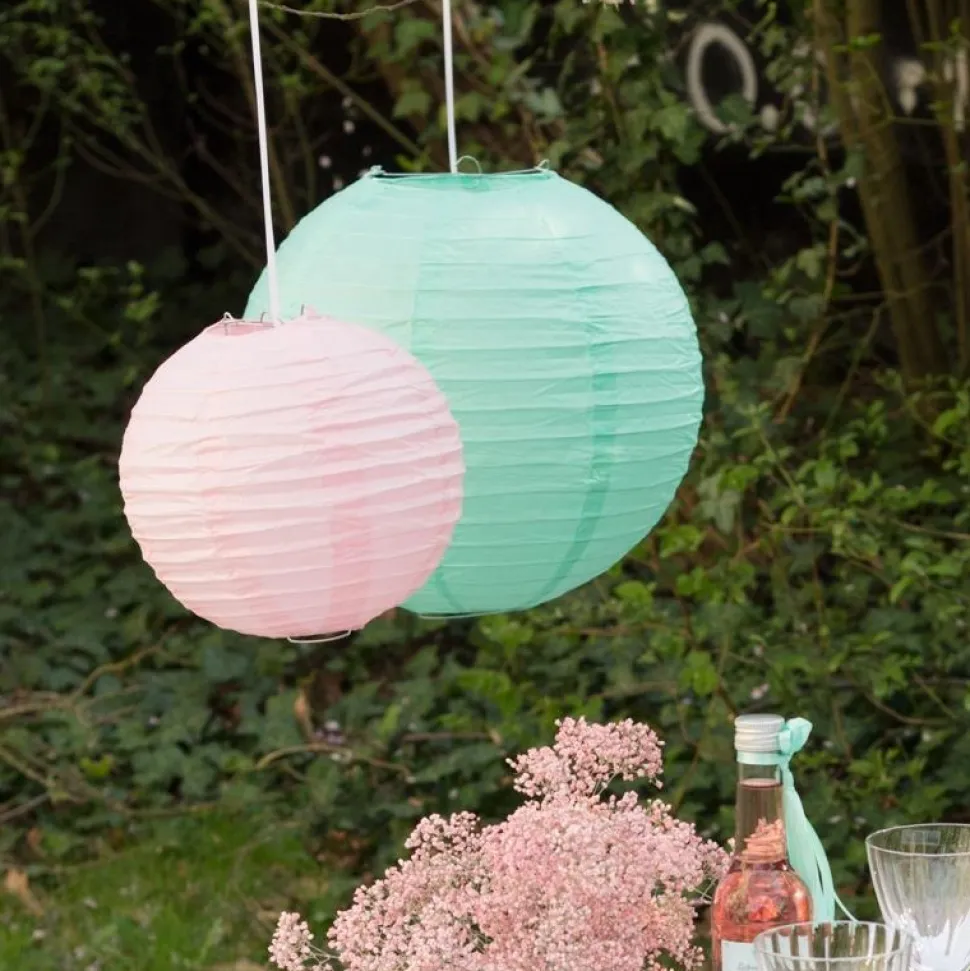 Lampion rosa Ø 20 cm