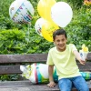 Luftballon Mix Einschulung "ABC" 6 Stück