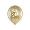 Luftballons Metallic Glossy gold 50. Geburtstag