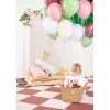 Luftballons Pastell creme hell 10 Stück
