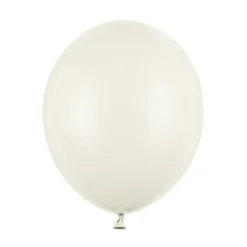 Luftballons Pastell creme hell 10 Stück