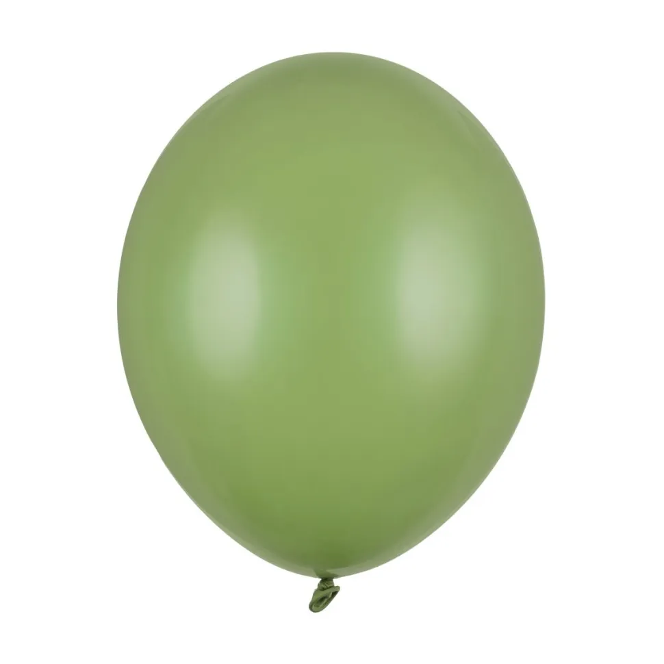 Luftballons rosmaringrün 10 Stück