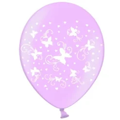 Luftballons "Schmetterlinge" rosa 10 Stück