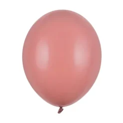 Luftballons terracotta-rostrot 10 Stück
