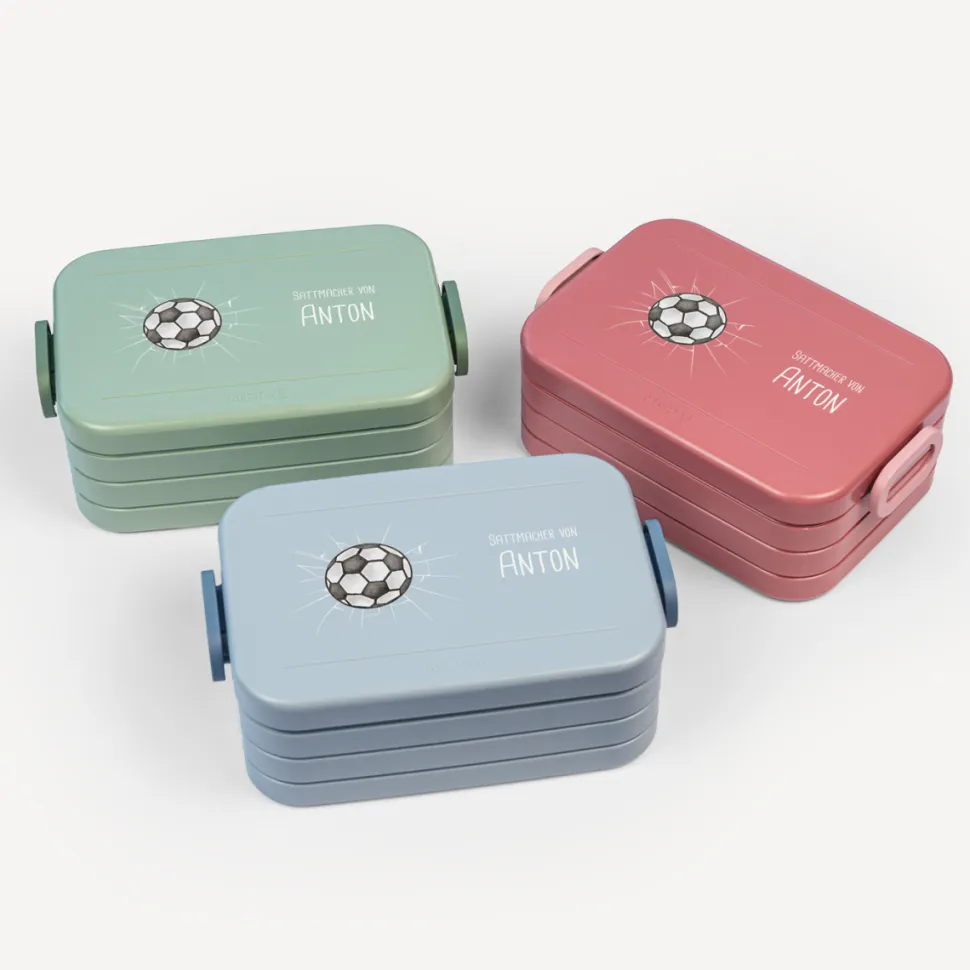 Mepal Bento Lunchbox midi Brotdose Kinder "Fußball"