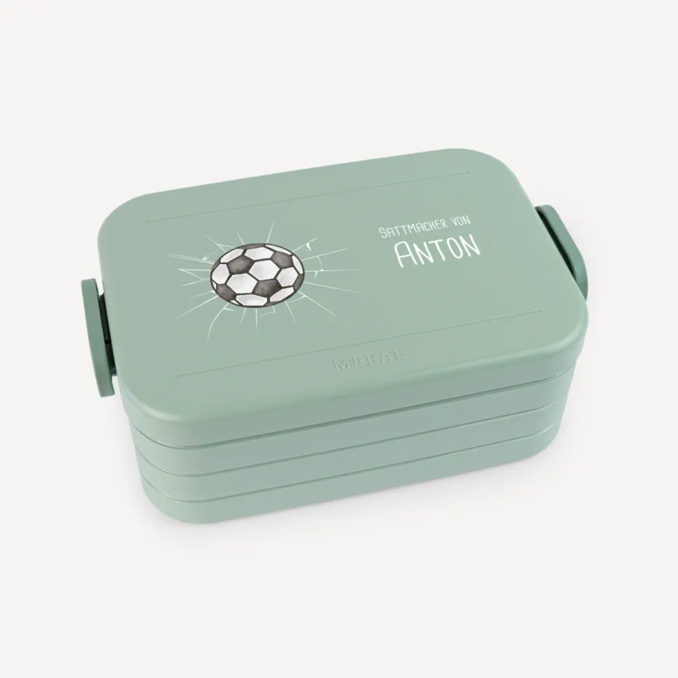 Mepal Bento Lunchbox midi Brotdose Kinder "Fußball"