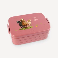 Mepal Bento Lunchbox midi Brotdose Kinder "Pferde"