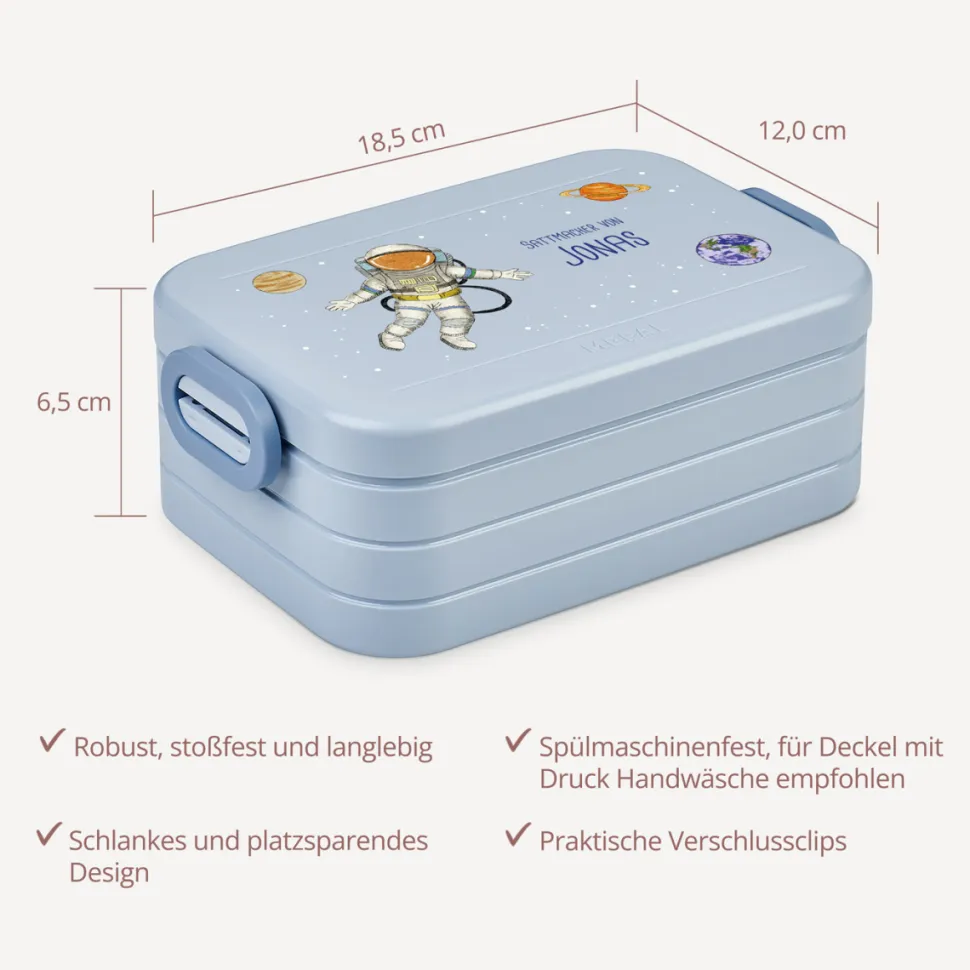 Mepal Bento Lunchbox midi Brotdose Kinder "Astronaut"
