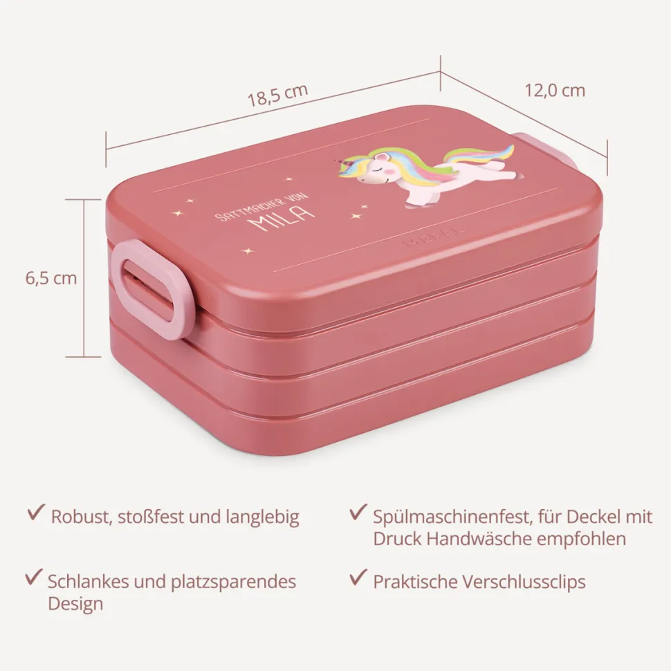 Mepal Bento Lunchbox midi Brotdose Kinder "Einhorn"