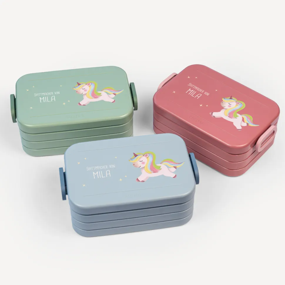 Mepal Bento Lunchbox midi Brotdose Kinder "Einhorn"