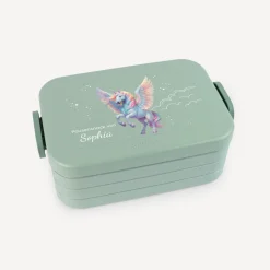 Mepal Bento Lunchbox midi Brotdose Kinder "Einhorn mit Flügeln Elysia"