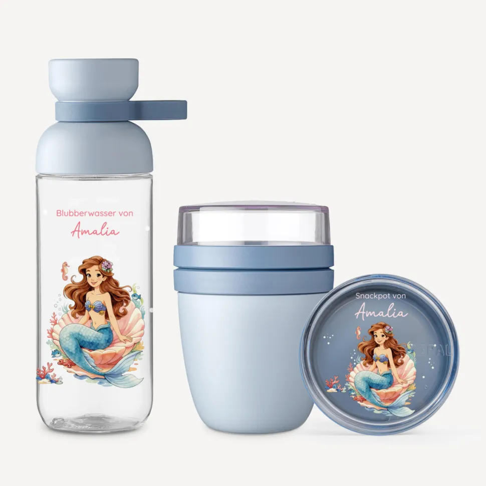 Mepal Müslibecher to go Kinder 300 ml "Kleine Meerjungfrau"