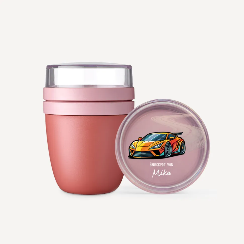 Mepal Müslibecher to go Kinder 300 ml "Rennauto"