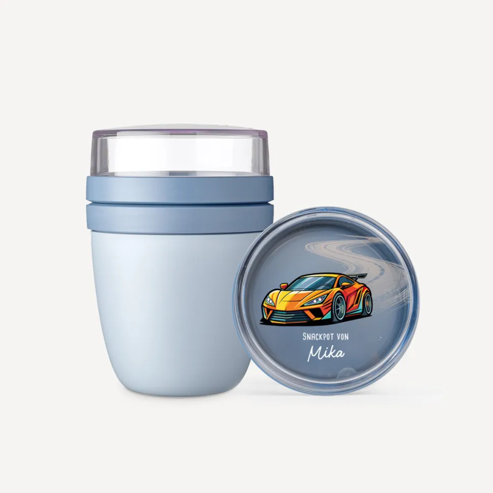Mepal Müslibecher to go Kinder 300 ml "Rennauto"