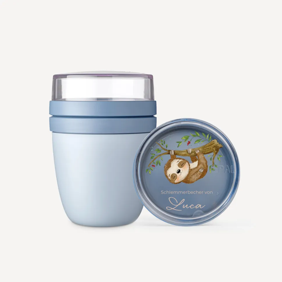 Mepal Müslibecher to go Kinder 300 ml "Faultier Fridolin"