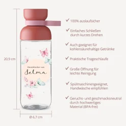 Mepal Trinkflasche Kinder 500 ml Vita "Schmetterlinge"