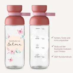 Mepal Trinkflasche Kinder 500 ml Vita "Schmetterlinge"
