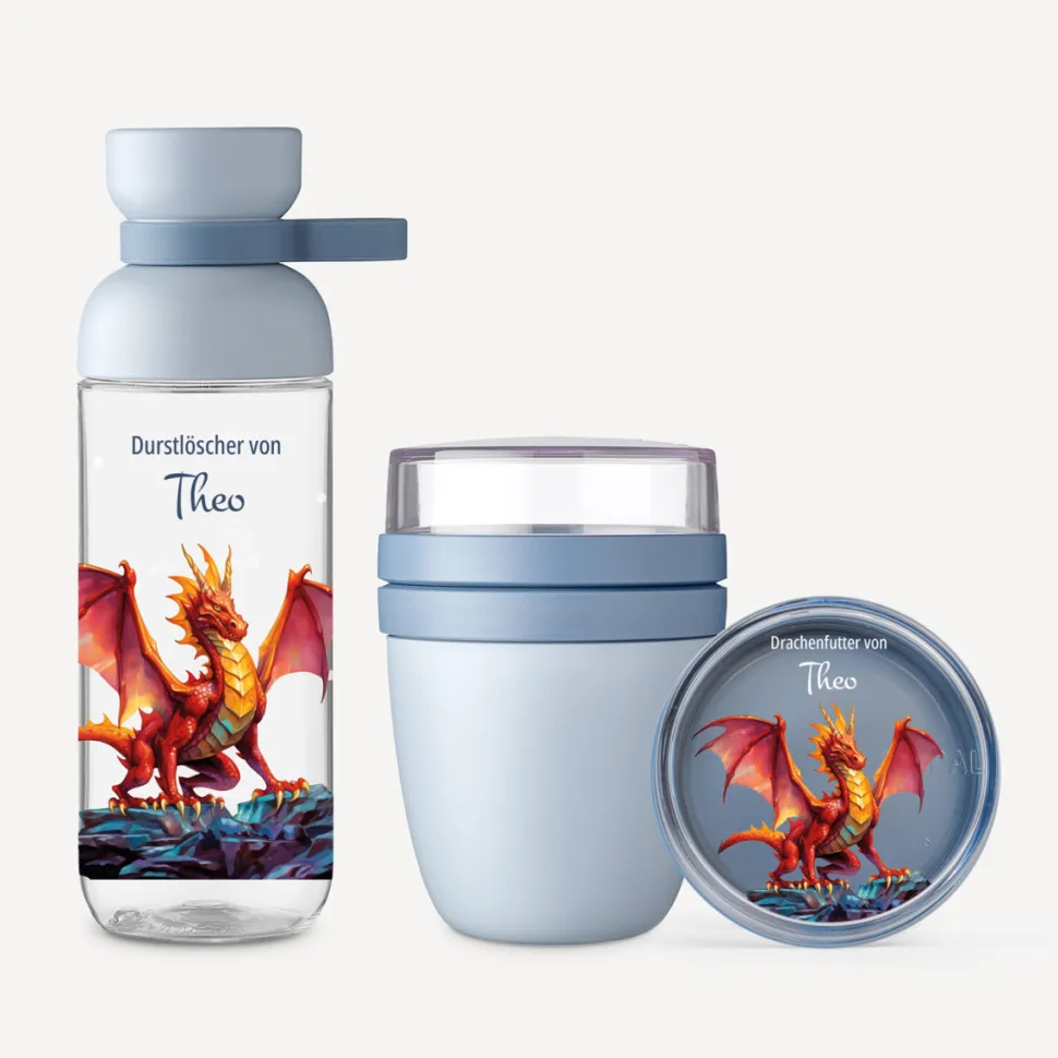 Mepal Trinkflasche Kinder 500 ml Vita "Mächtiger Drache"