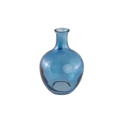 Mini Ballonvase blau 7,5 x 11 cm