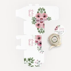 Mini Duftkerze mit Box + Anhänger "Bohemian Summer"