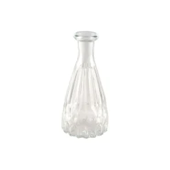 Mini Flaschenvase transparent 5 x 10,7 cm