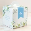 Mini Geschenkbox Geburt Junge Floral