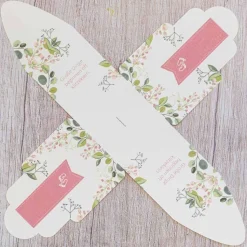 Mini Geschenkbox Geburt Mädchen Floral