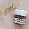 Mini Nutella Glas + Aufkleber Frohe Weihnachten