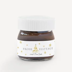 Mini Nutella Glas mit Aufkleber 