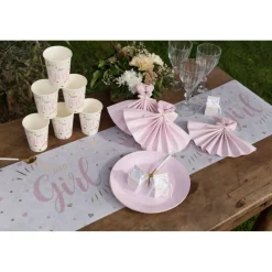 Pappbecher Babyparty "Girl" 10 Stück
