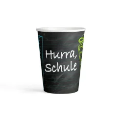 Pappbecher "Hurra Schule" 8 Stück