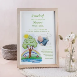Patenbrief "Lebensbaum mit Regenbogen"