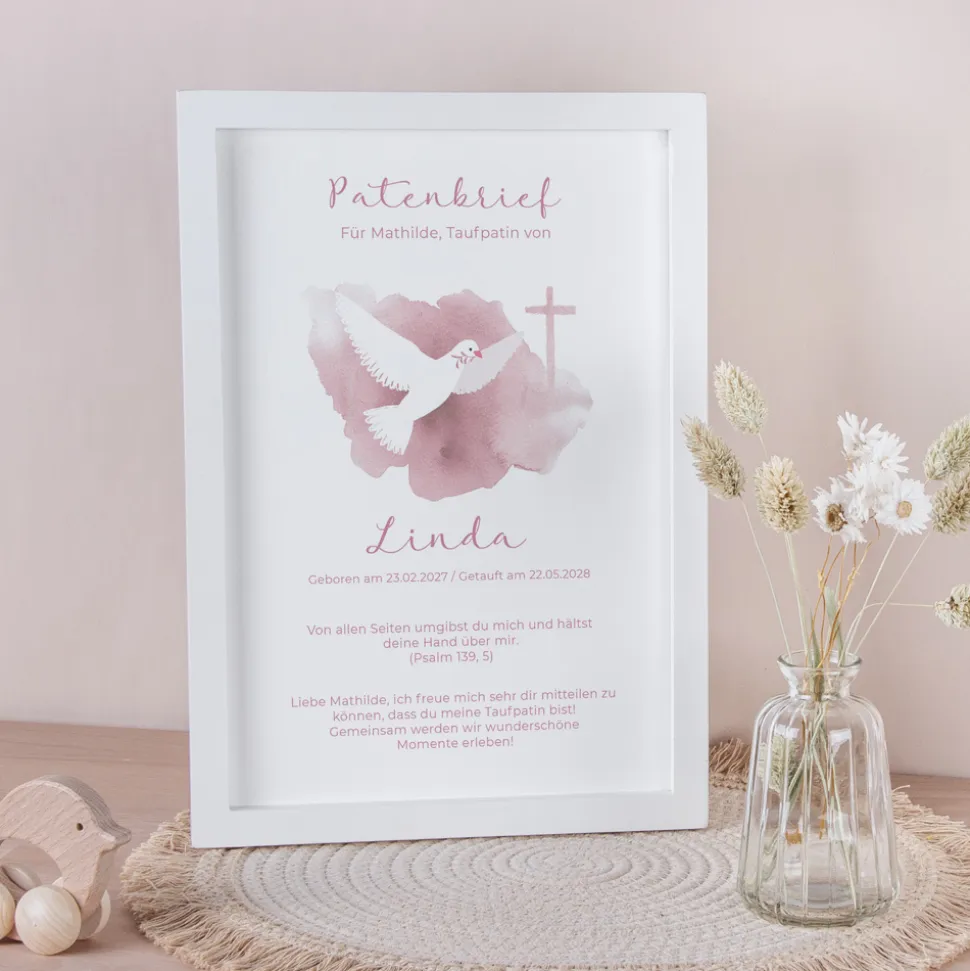 Patenbrief "Taube"