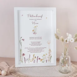 Patenbrief "Wildromantische Blüten"