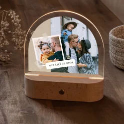 Personalisierte Fotolampe
