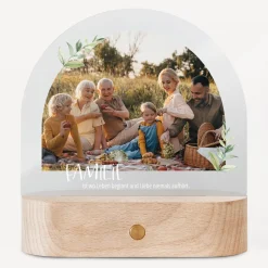 Personalisierte Fotolampe "Familie"