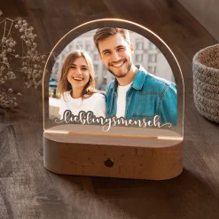 Personalisierte Fotolampe "Lieblingsmensch"