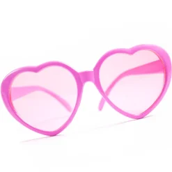 Photo Booth Herzbrille pink