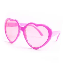 Photo Booth Herzbrille pink