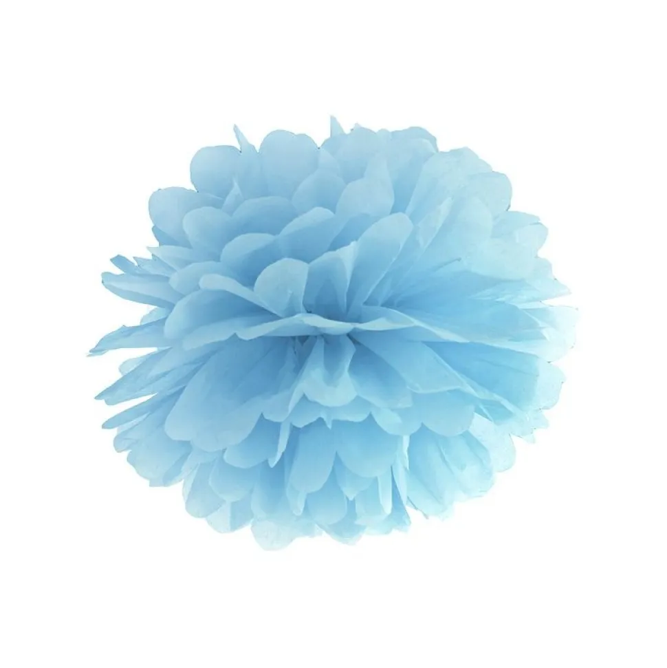 Pom Pom blau Ø 25 cm