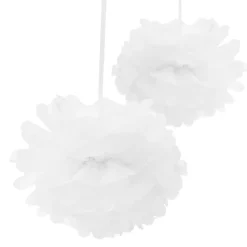 Pom Pom weiß Ø 35 cm