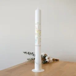 Rayher Kerzenständer für Kommunionkerzen und Taufkerzen Ø 4 cm