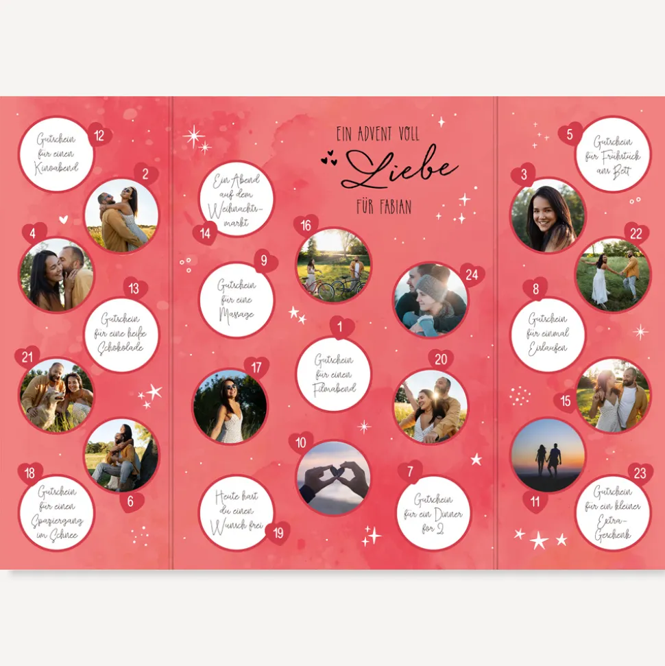 Rubbel Adventskalender "Fest der Liebe"
