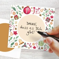 Rubbel Adventskalender Karten + Schnur Weihnachtsallerlei