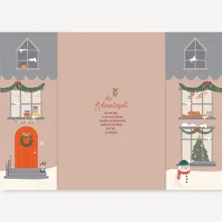 Rubbel Adventskalender "Weihnachtshaus"